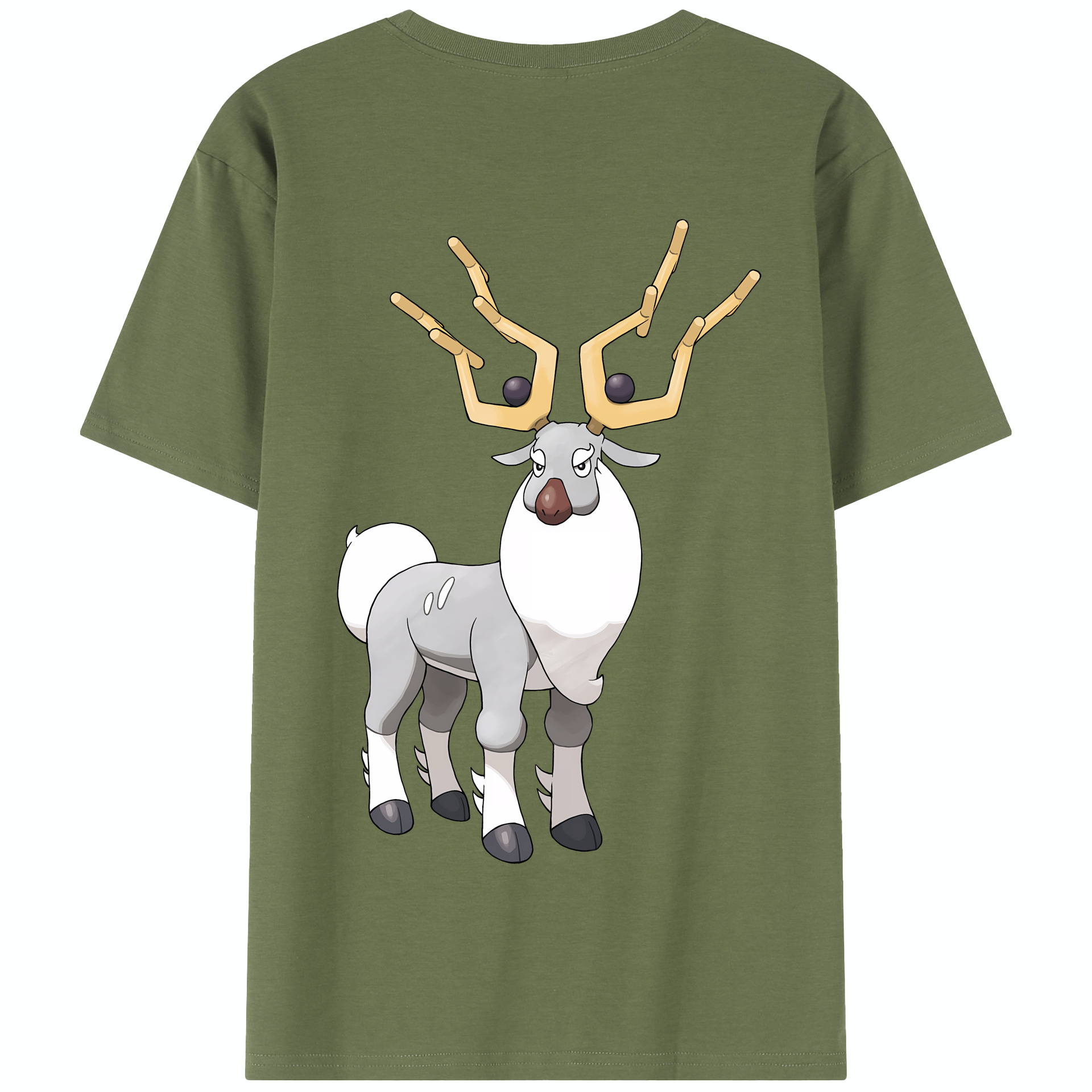 （画像用） ポケットモンスター Pokémon 綿100％半袖Tシャツ（背面プリント）